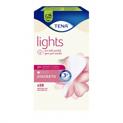 TENA Lights Discreto Salvaslip Perdite Urinarie e Pelli Delicate Confezione 280 pz